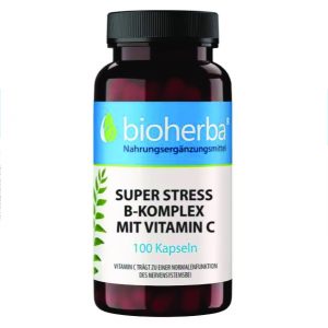 Super Stress B-Komplex Mit Vitamin C 100 Kapseln