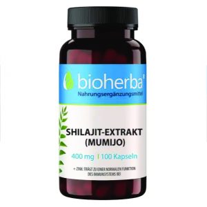 Shilajit-Extrakt (Mumijo) 400 mg 100 Kapseln