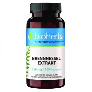 Brennnessel Extrakt 250 mg 100 Kapseln